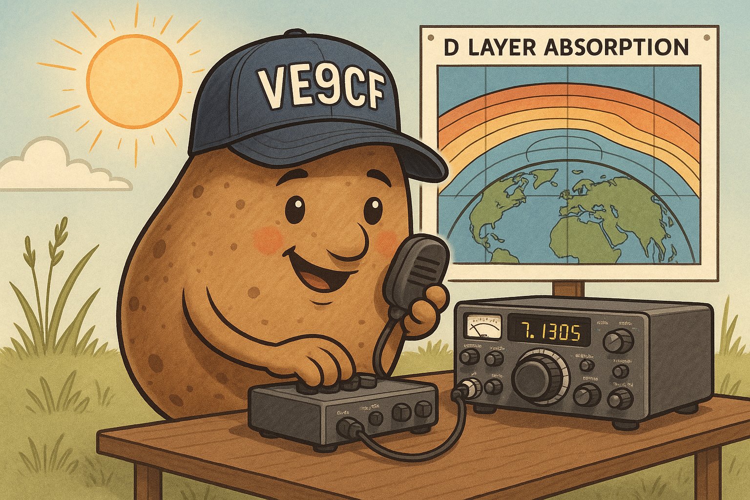 How D Layer Absorption Affects Ham Radio Operators in Canada