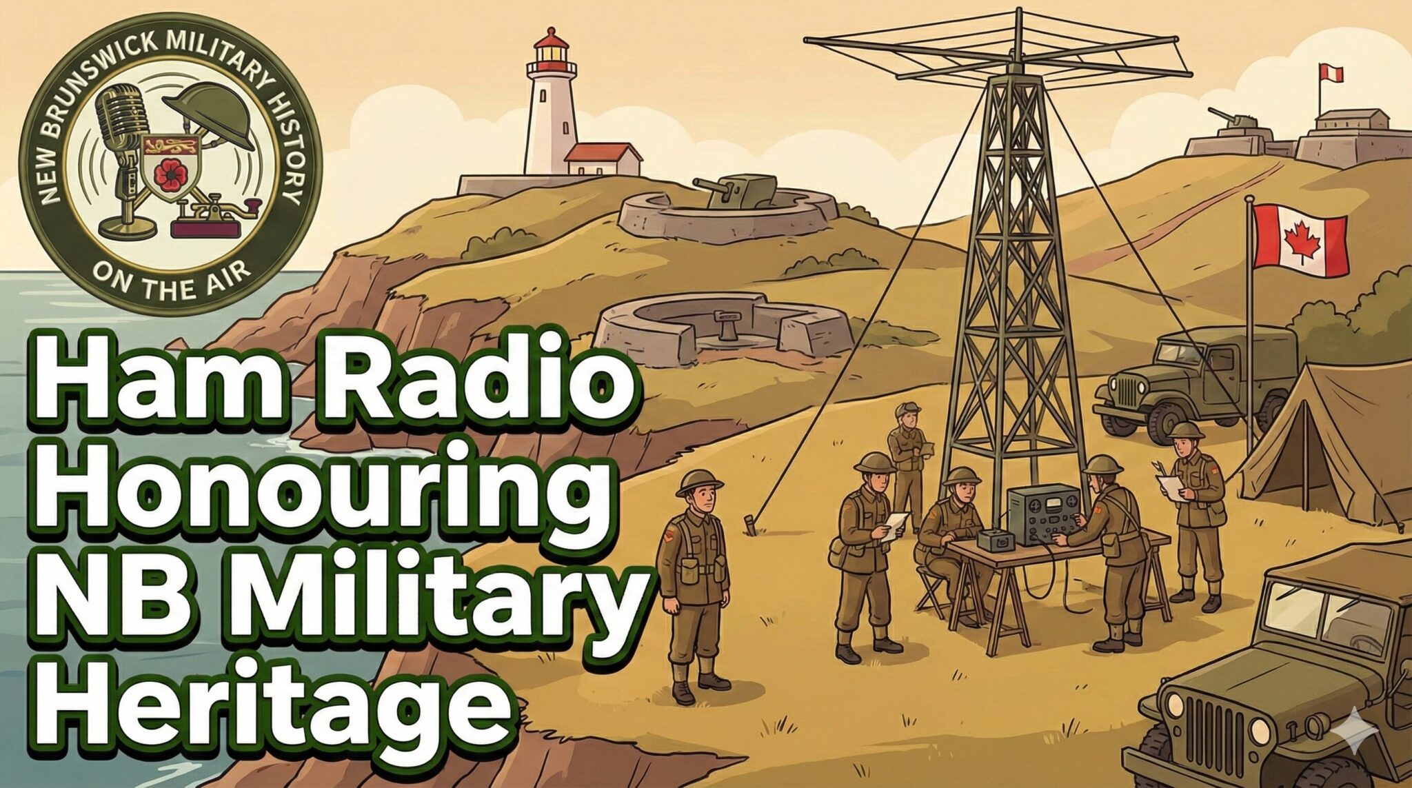 New Ham Radio Portable Program In New Brunswick: NB Military Historical Sites